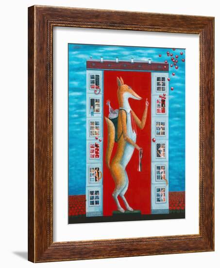 Tales of Aesopus, 2006-Tamas Galambos-Framed Giclee Print