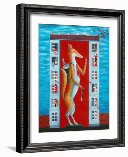 Tales of Aesopus, 2006-Tamas Galambos-Framed Giclee Print