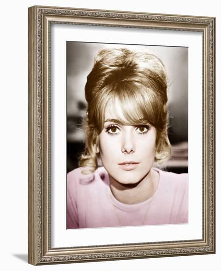 TALES OF PARIS, Catherine Deneuve, 1962-null-Framed Photo