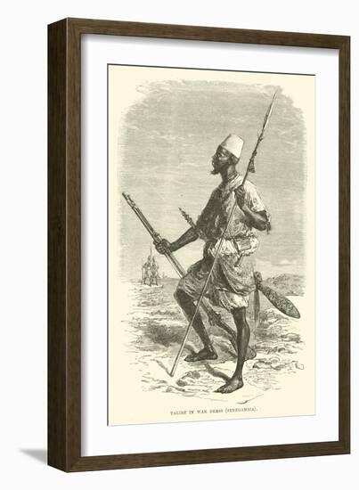 Talibe in War Dress, Senegambia-null-Framed Giclee Print