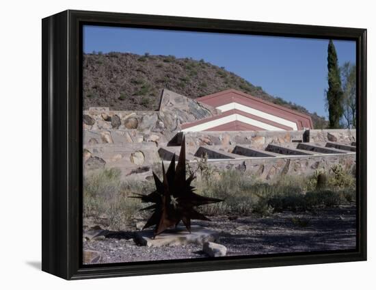 Taliesin West by Frank Lloyd Wright, Arizona, USA-null-Framed Premier Image Canvas