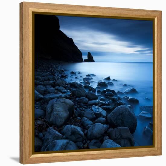 Talisker Bay under a Winter Moon-Doug Chinnery-Framed Premier Image Canvas
