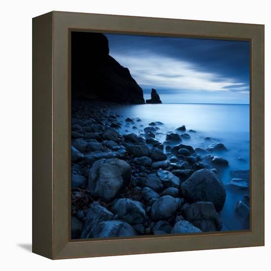 Talisker Bay under a Winter Moon-Doug Chinnery-Framed Premier Image Canvas