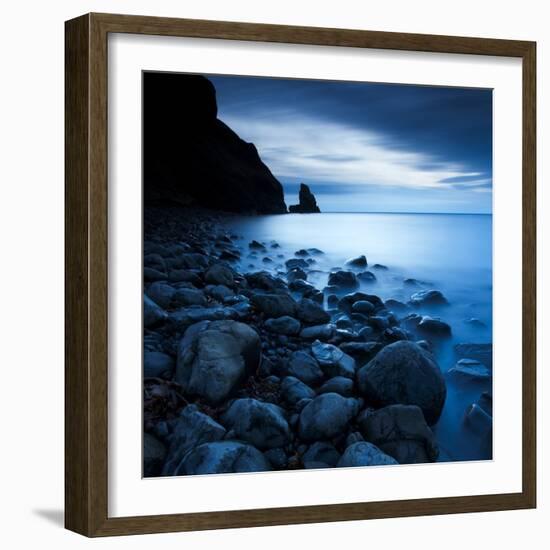 Talisker Bay under a Winter Moon-Doug Chinnery-Framed Photographic Print