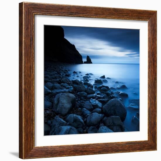 Talisker Bay under a Winter Moon-Doug Chinnery-Framed Photographic Print