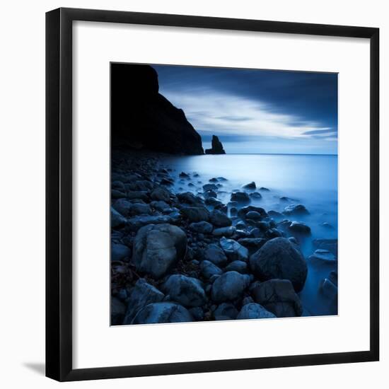 Talisker Bay under a Winter Moon-Doug Chinnery-Framed Photographic Print