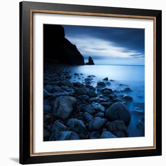 Talisker Bay under a Winter Moon-Doug Chinnery-Framed Photographic Print