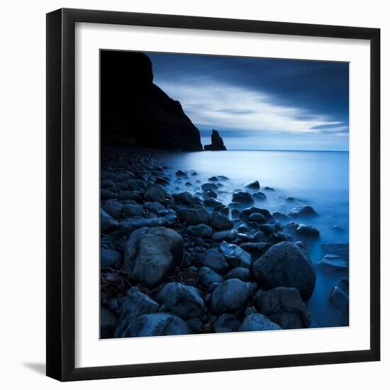 Talisker Bay under a Winter Moon-Doug Chinnery-Framed Photographic Print