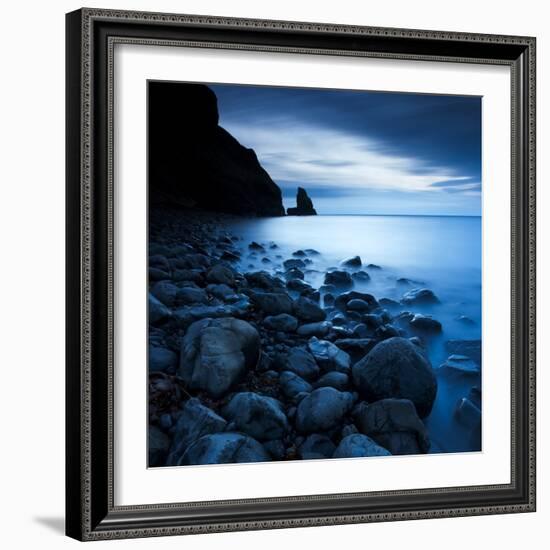 Talisker Bay under a Winter Moon-Doug Chinnery-Framed Photographic Print