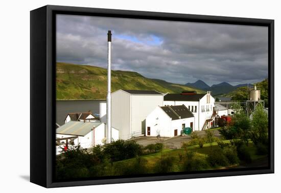 Talisker Distillery, Isle of Skye, Highland, Scotland-Peter Thompson-Framed Premier Image Canvas