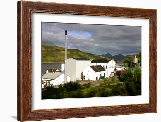 Talisker Distillery, Isle of Skye, Highland, Scotland-Peter Thompson-Framed Photographic Print