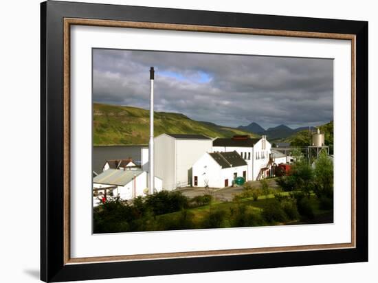 Talisker Distillery, Isle of Skye, Highland, Scotland-Peter Thompson-Framed Photographic Print