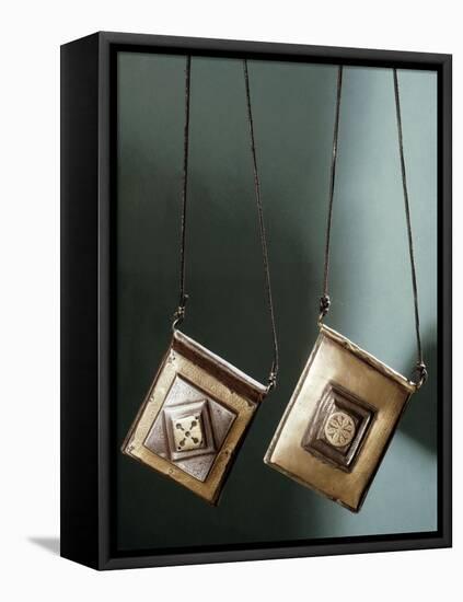 Talismans bearing inscriptions from the Koran-Werner Forman-Framed Premier Image Canvas