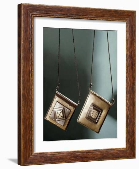 Talismans bearing inscriptions from the Koran-Werner Forman-Framed Giclee Print