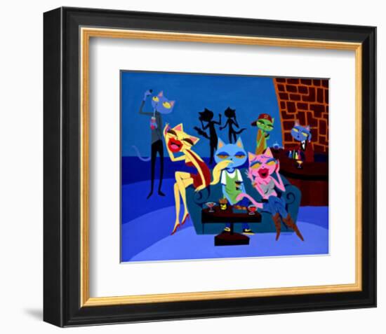 Talk to Me-MASACO-Framed Giclee Print