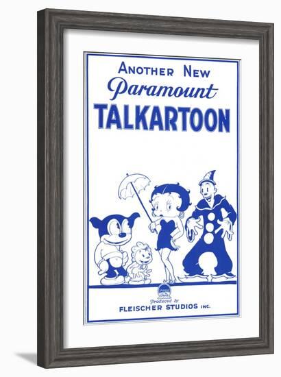 Talkartoon, 1931-null-Framed Art Print