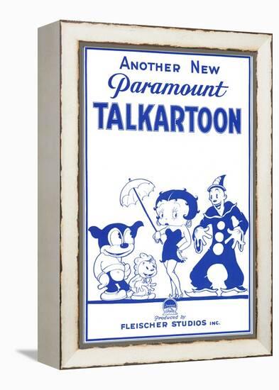 Talkartoon, 1931-null-Framed Stretched Canvas