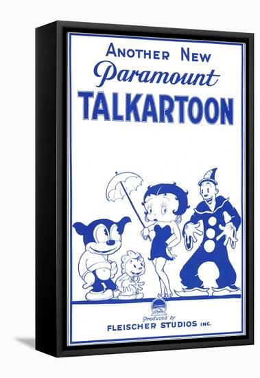 Talkartoon, 1931-null-Framed Stretched Canvas