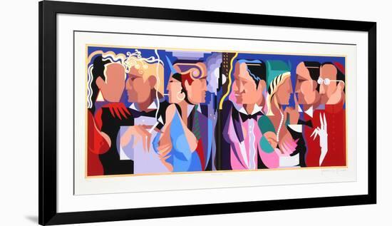 Talking Heads-Giancarlo Impiglia-Framed Collectable Print