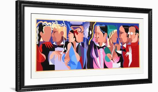 Talking Heads-Giancarlo Impiglia-Framed Collectable Print