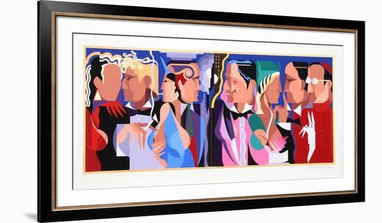 Talking Heads-Giancarlo Impiglia-Framed Collectable Print