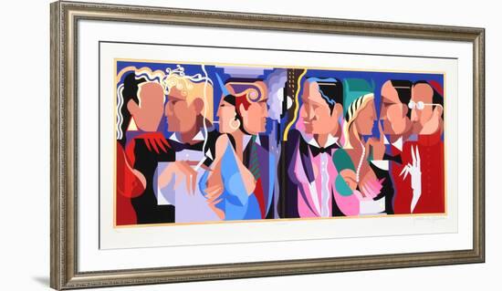 Talking Heads-Giancarlo Impiglia-Framed Collectable Print