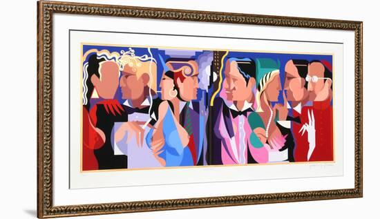 Talking Heads-Giancarlo Impiglia-Framed Collectable Print