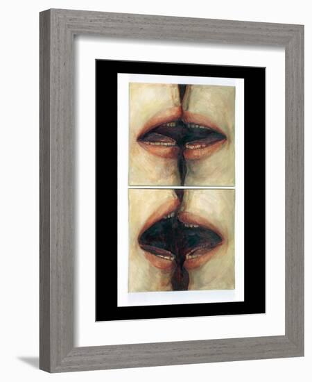 Talking Mouths, 1997-Evelyn Williams-Framed Giclee Print