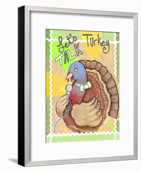 Talking Turkey-Valarie Wade-Framed Premium Giclee Print
