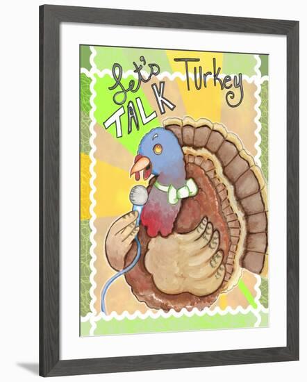 Talking Turkey-Valarie Wade-Framed Giclee Print