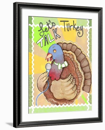 Talking Turkey-Valarie Wade-Framed Giclee Print