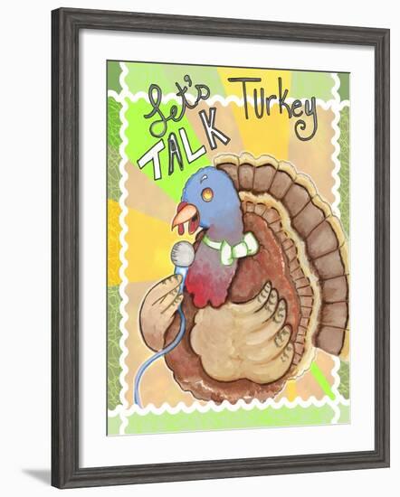 Talking Turkey-Valarie Wade-Framed Giclee Print