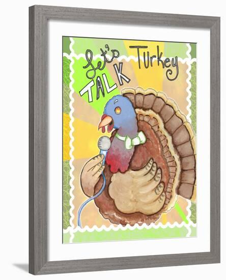 Talking Turkey-Valarie Wade-Framed Giclee Print