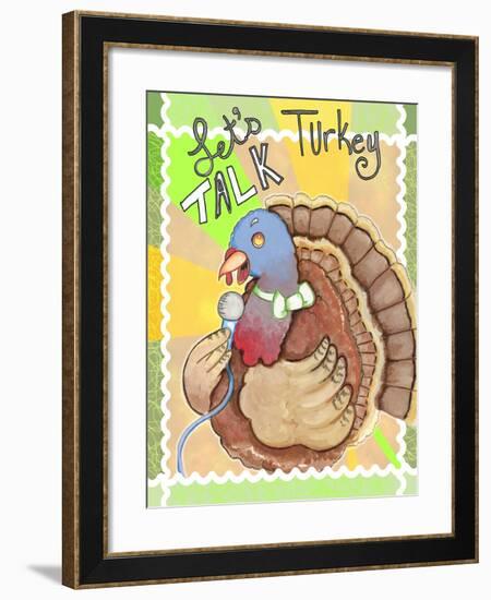 Talking Turkey-Valarie Wade-Framed Giclee Print