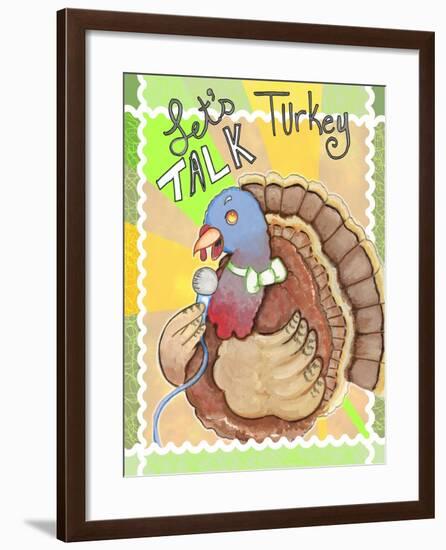 Talking Turkey-Valarie Wade-Framed Giclee Print