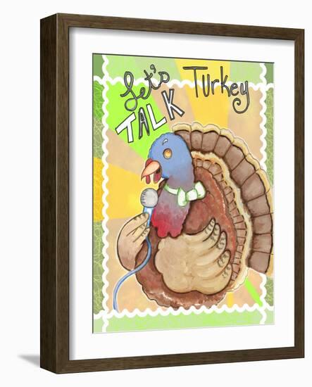 Talking Turkey-Valarie Wade-Framed Giclee Print