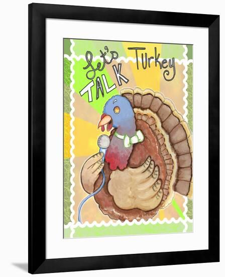 Talking Turkey-Valarie Wade-Framed Giclee Print