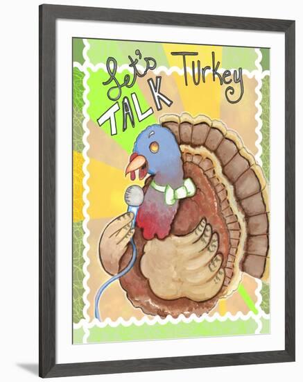 Talking Turkey-Valarie Wade-Framed Giclee Print