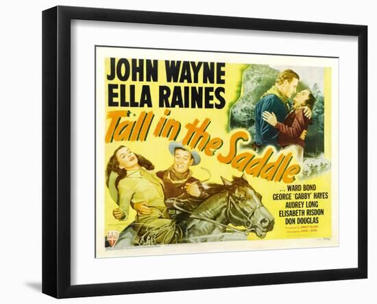 Tall in the Saddle, 1944-null-Framed Art Print