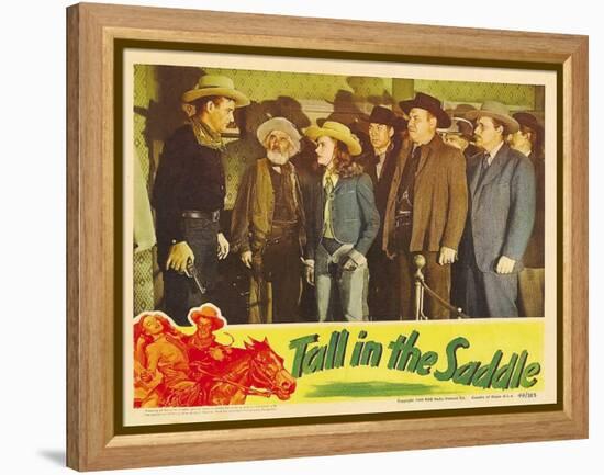 Tall in the Saddle, 1944-null-Framed Stretched Canvas