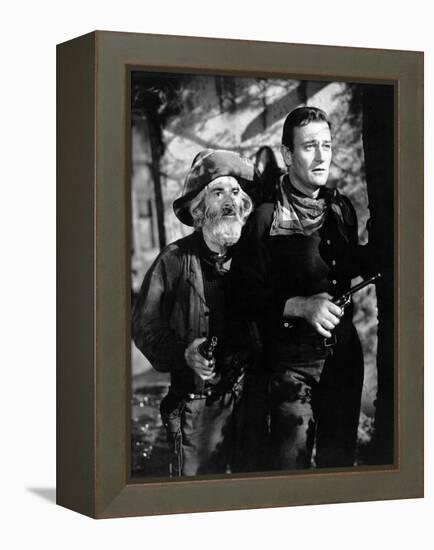 Tall in the Saddle-null-Framed Stretched Canvas