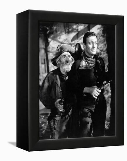 Tall in the Saddle-null-Framed Stretched Canvas