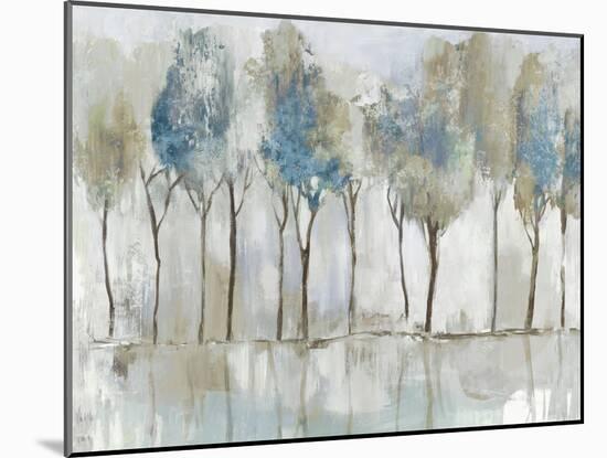 Tall Indigo Trees-Allison Pearce-Mounted Art Print