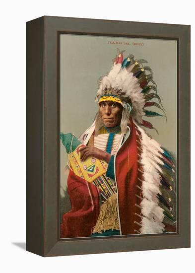 Tall Man Dan, Sioux Indian-null-Framed Stretched Canvas