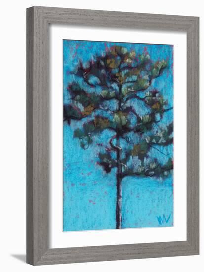 Tall Pine, Blue Sky, Julington Durbin Preserve Series-Marie Marfia Fine Art-Framed Giclee Print