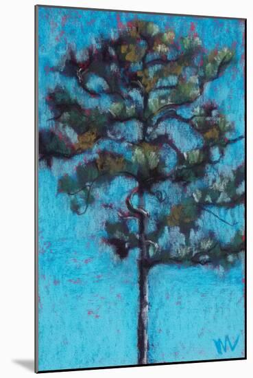 Tall Pine, Blue Sky, Julington Durbin Preserve Series-Marie Marfia Fine Art-Mounted Giclee Print