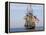 Tall Ship the Kalmar Nyckel, Chesapeake Bay, Maryland, USA-Scott T. Smith-Framed Premier Image Canvas