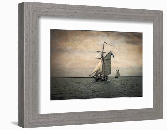 Tall Ships Festival, Digitally Altered-Rona Schwarz-Framed Photographic Print