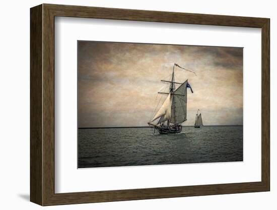 Tall Ships Festival, Digitally Altered-Rona Schwarz-Framed Photographic Print