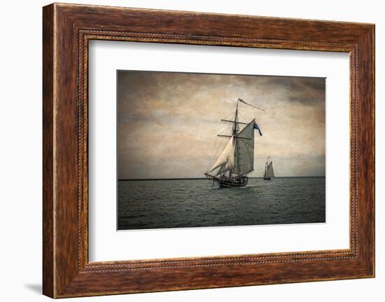 Tall Ships Festival, Digitally Altered-Rona Schwarz-Framed Photographic Print